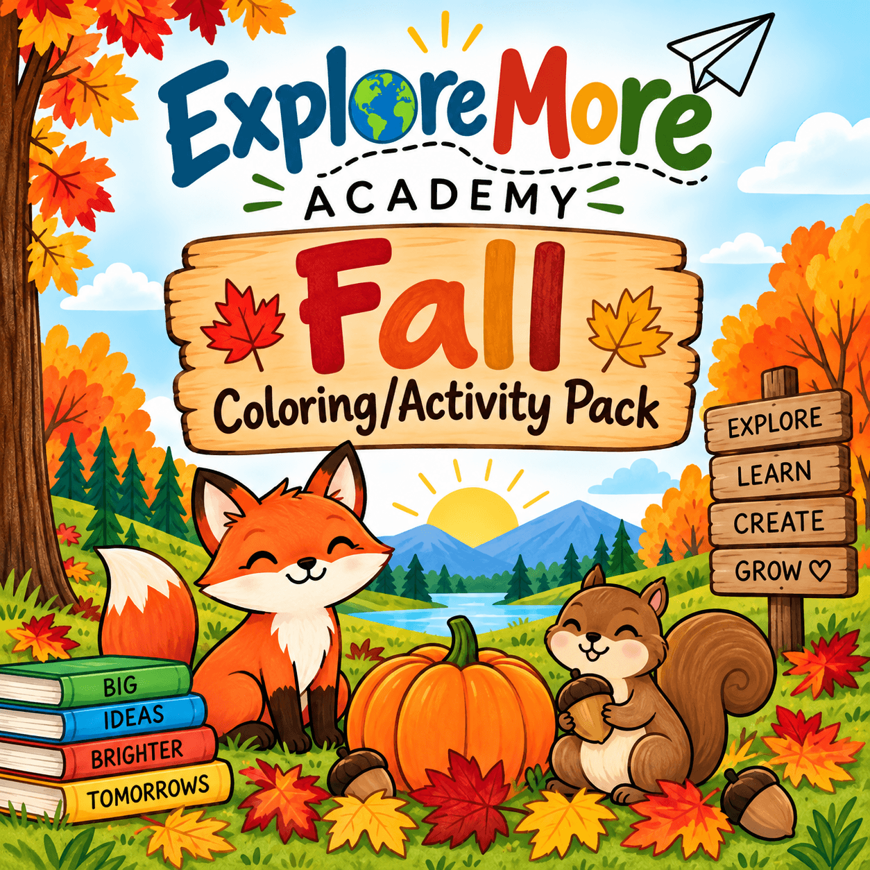 Fall Coloring/Activity Pack
