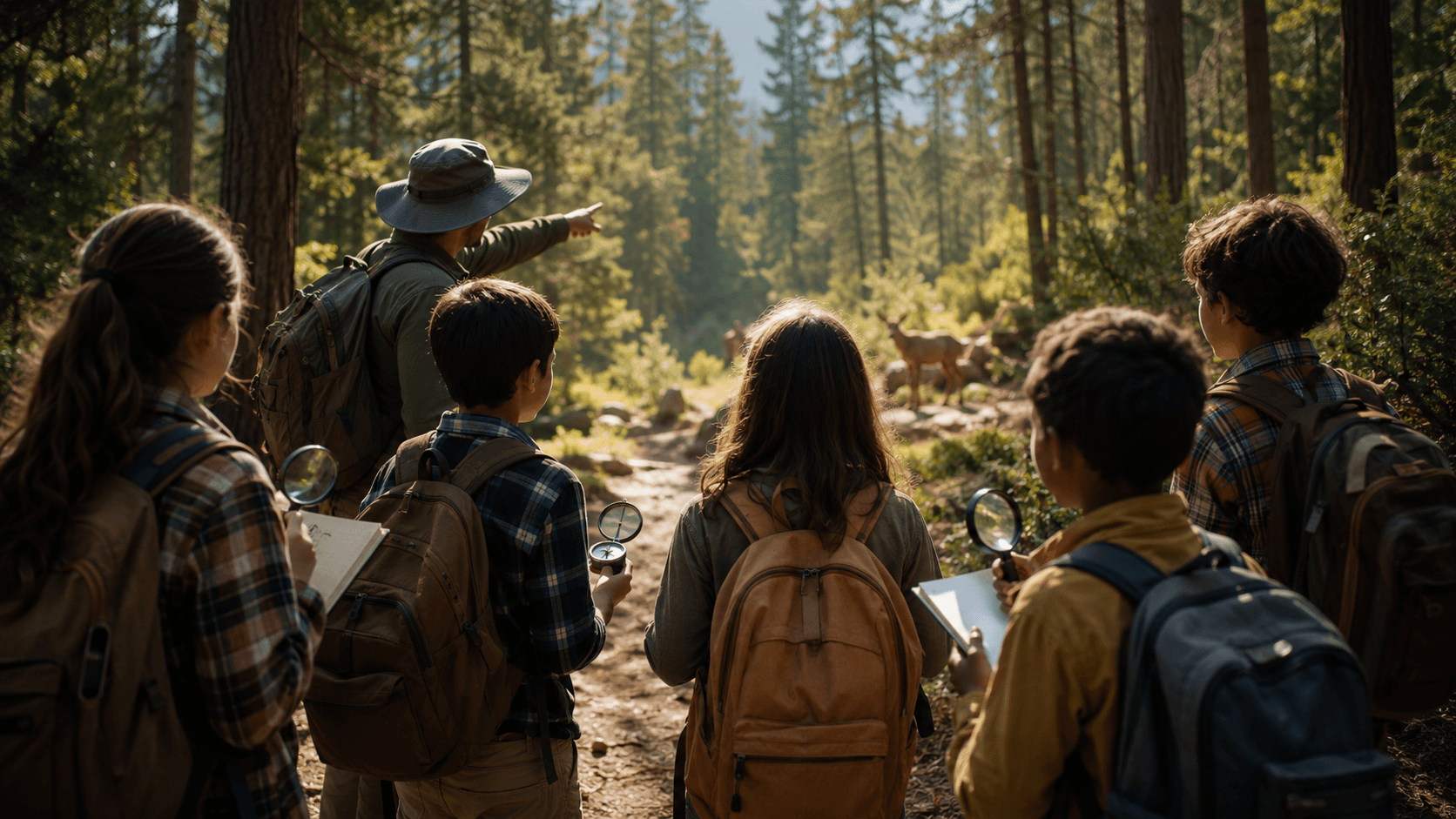 Outdoor education adventure