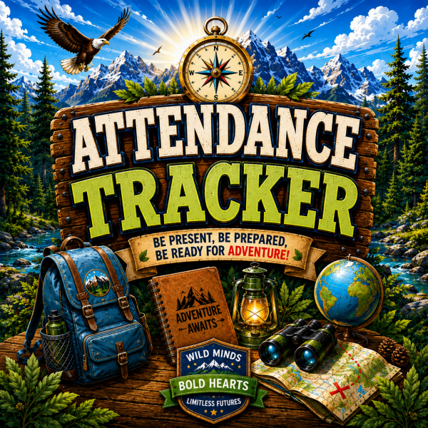 Attendance Tracker sample page 1