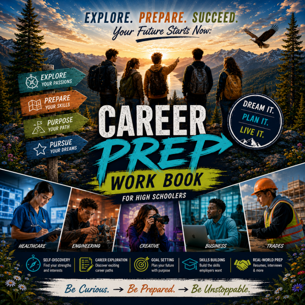 Career Prep WorkBook sample page 1
